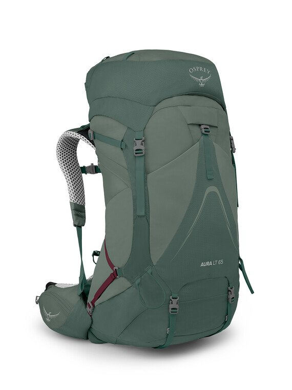 Osprey Women's Aura AG LT 65 Koseret/Darjeeling Spring Green / XS/S Osprey Women's Aura AG LT 65 Koseret/Darjeeling Spring Green / XS/S