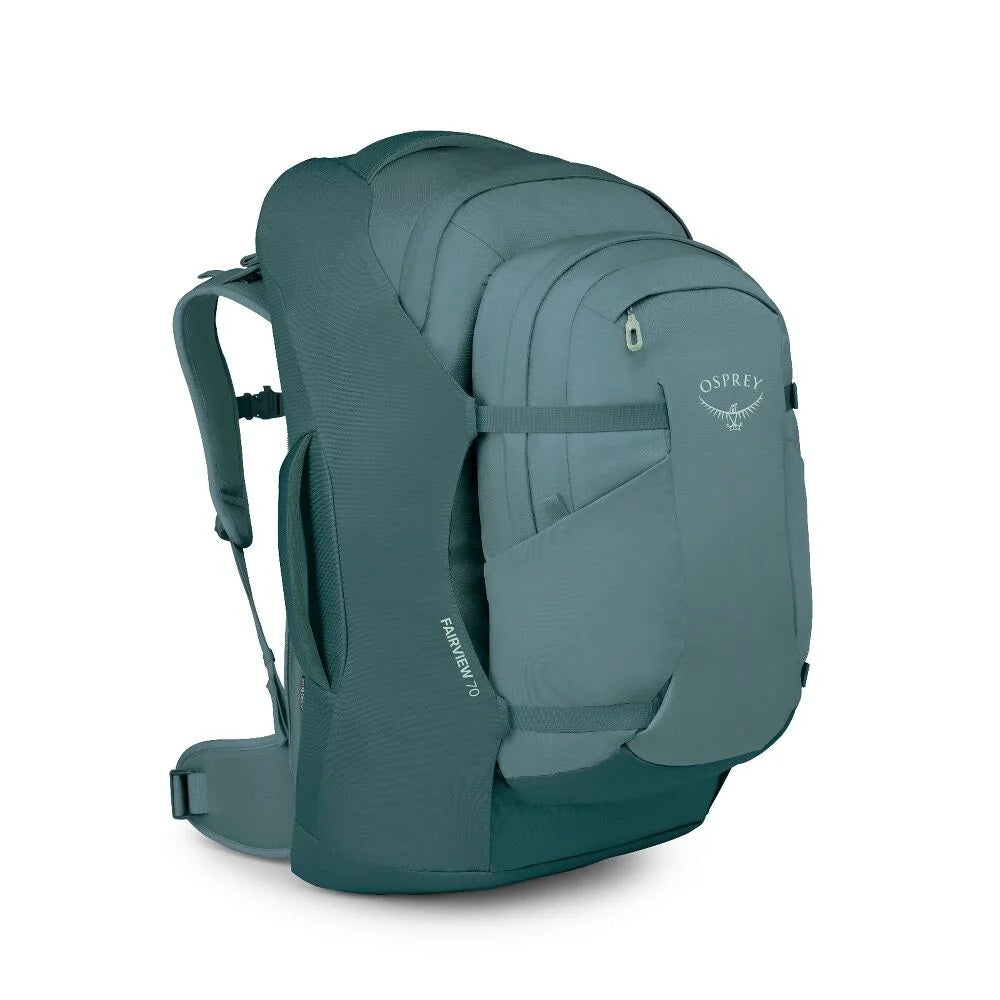 70 liter backpack with laptop travel multipurpose food supplies Osprey Farpoint 70