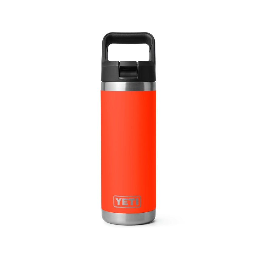 Rambler 18 oz. Water Bottle with Black Straw Cap
