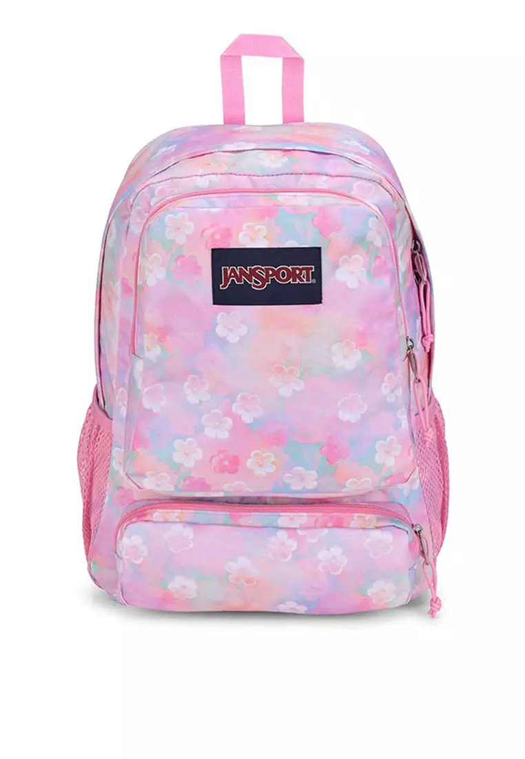 jansport backpack neon daisy Doubleton Backpack