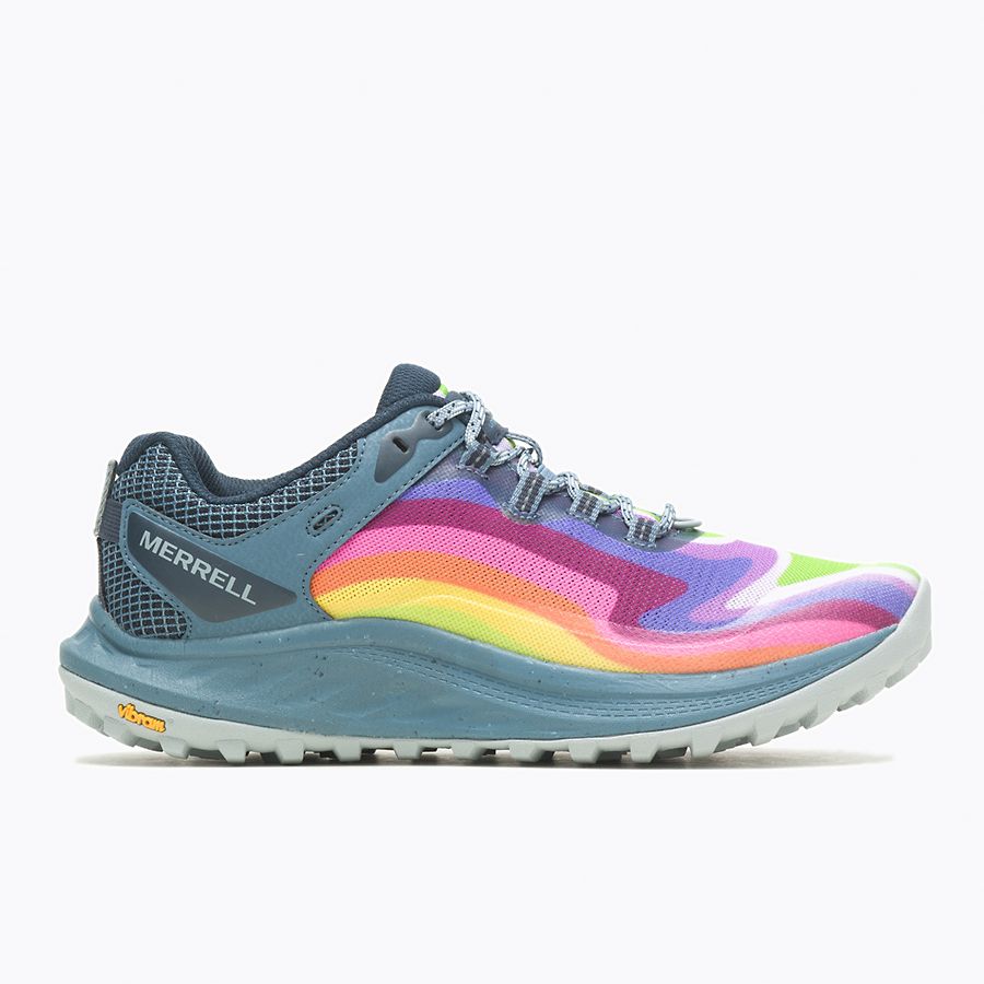 Womens Merrell Rainbow Shoes Women's Antora Rainbow Women's