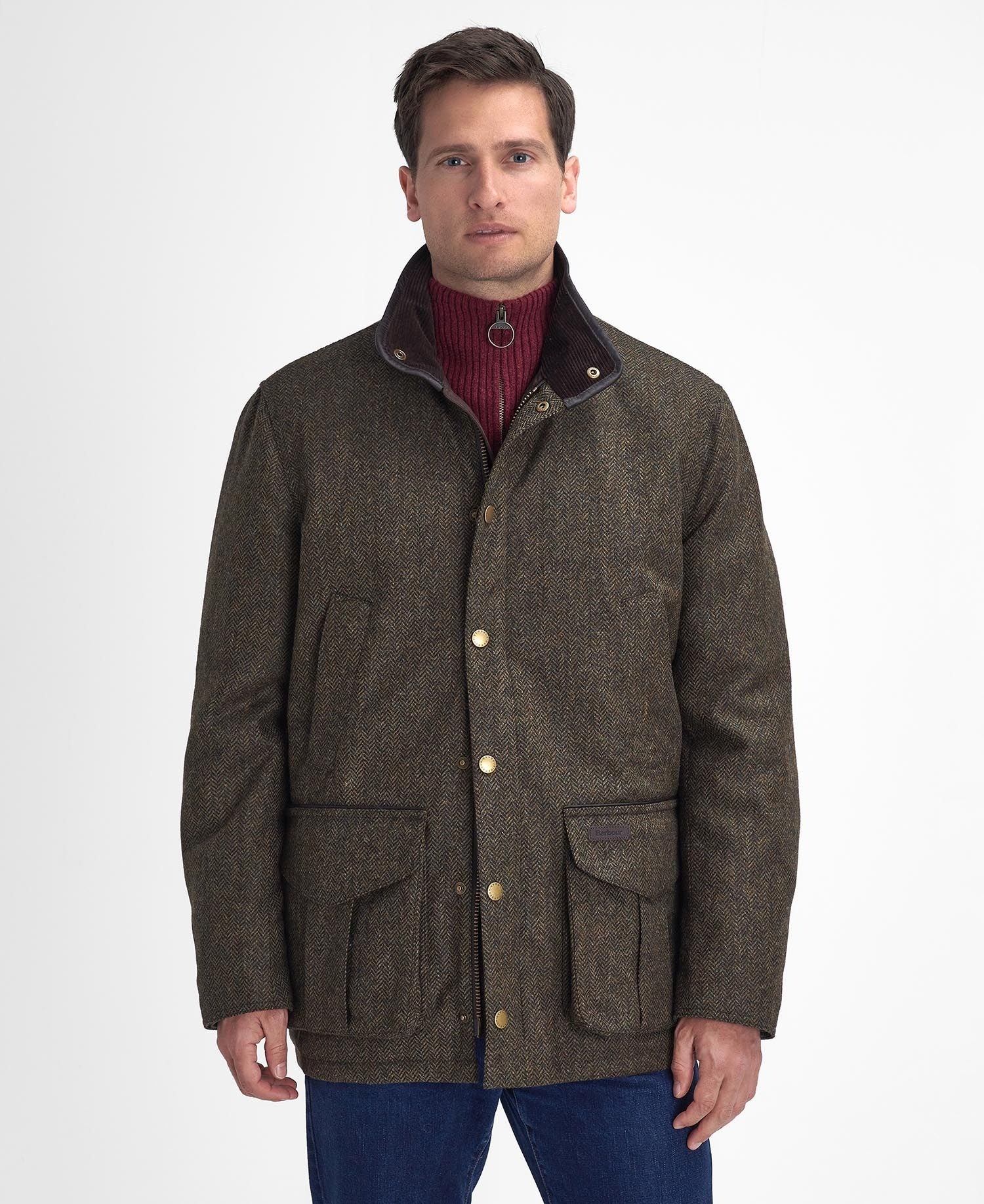 Barbour hereford mens jacket best sale