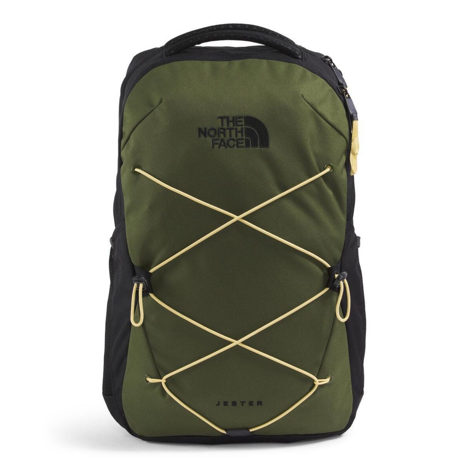 The North Face Jester Backpack Gray Black Green FlexVent Padded Laptop Sleeve THE NORTH FACE Jester Commuter Laptop Gray Black Flexvent  main image 2