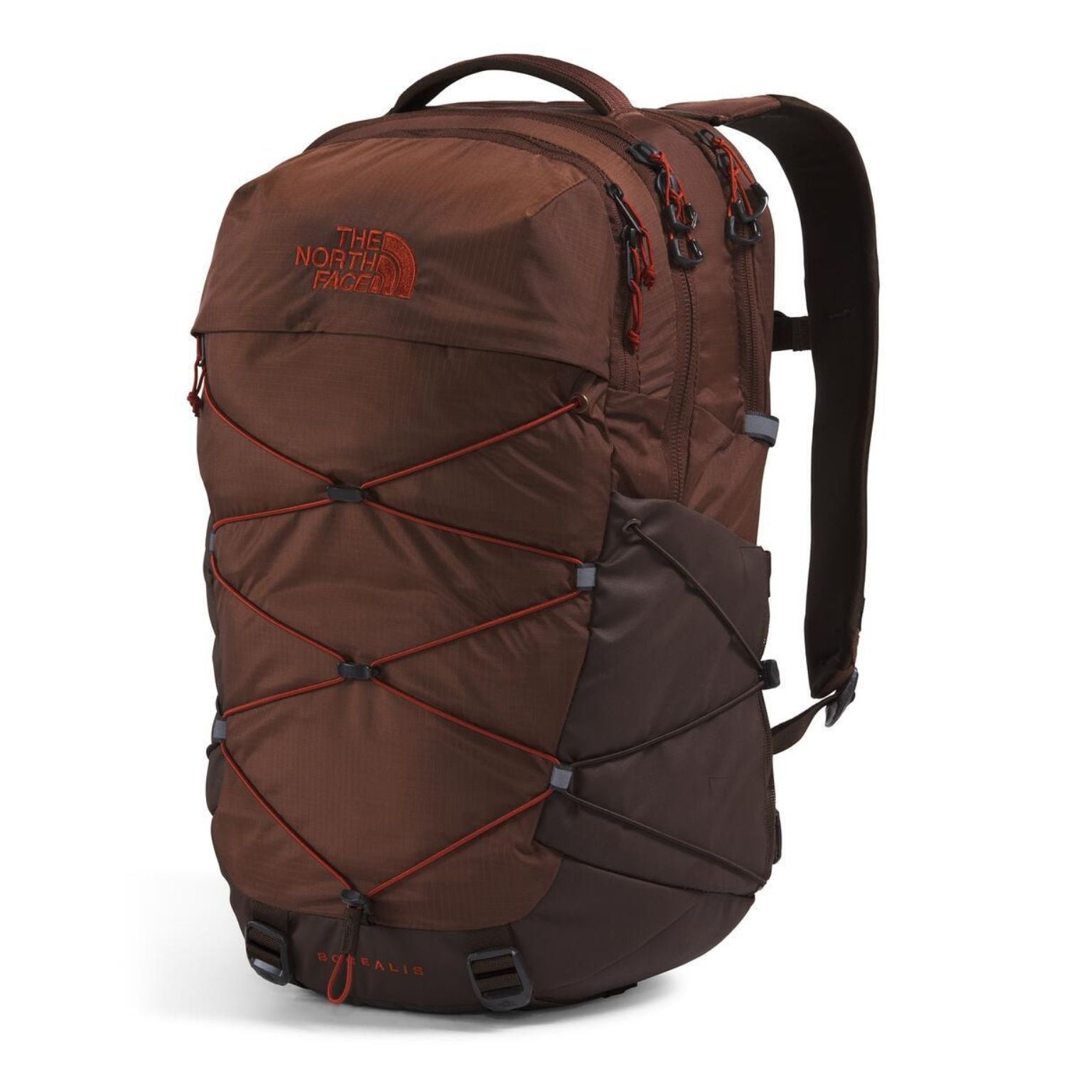 brown north face backpack The Borealis Backpack, Ember Soil/Demitasse ratltrap comfortable stitch lines LOUIS VUITTON Jake Damier Style:Simple