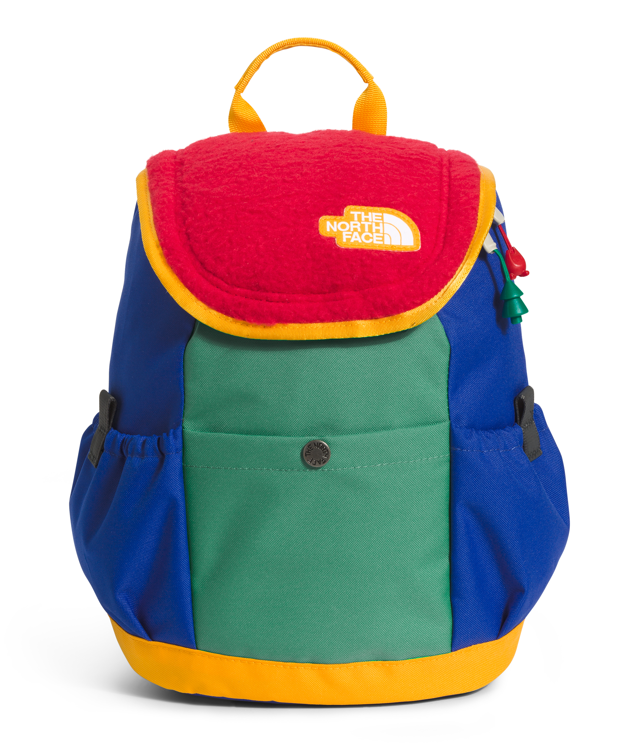 north face backpack teal and yellow Youth Mini Explorer Backpack
