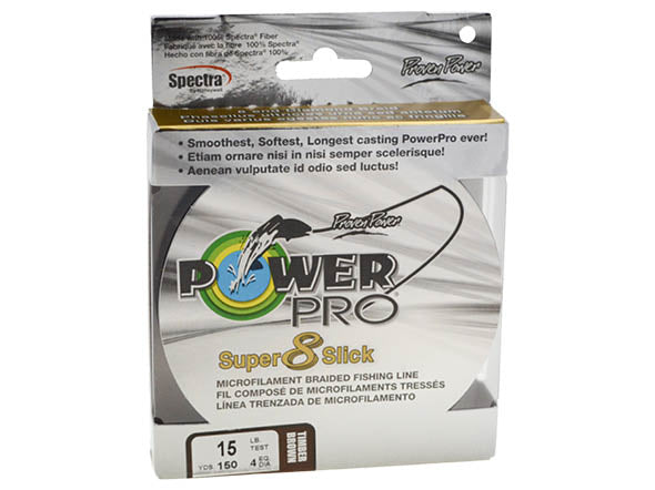 Power Pro Super 8 Slick Braided Line, Aqua Green / 50lb / 300yd