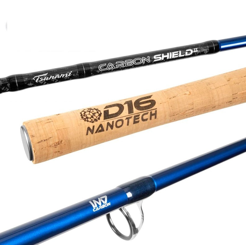 tsunami carbon shield spinning rod Carbon Shield II 6'6"MHB Slow Pitch Spinning Rod (TSCSHDIISPS-661MHB)