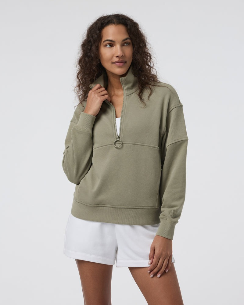 Womens Vivid Half Zip - Multi