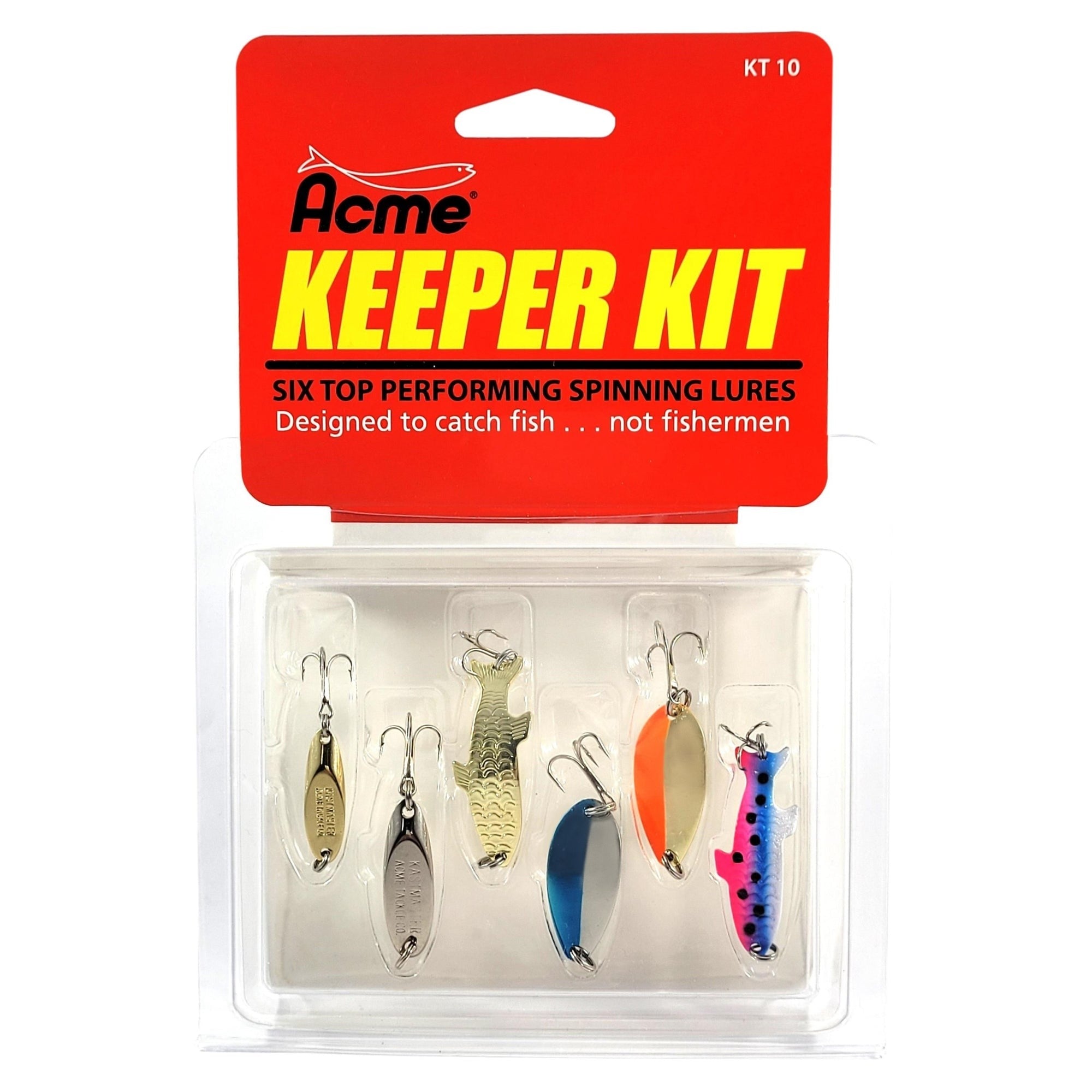 acme trout lures Ice-Winder Flutter Spoon Trout Lure Multi Pack 1/8