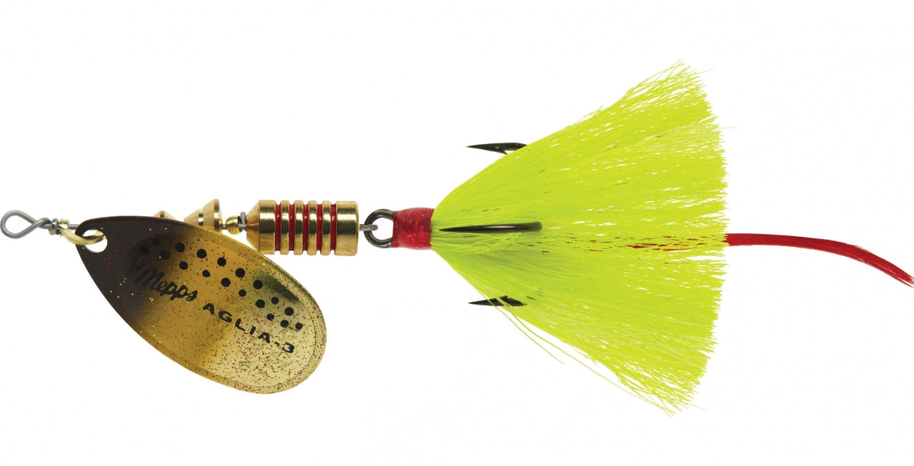 Aglia Bait Series Spinner - #3 - Dressed Treble Aglia Bait Series Spinner - #3 - Dressed Treble