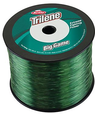 berkley bulk fishing line Berkley Trilene Big Game Monofilament Spool, 40lb, 4440yd, Green