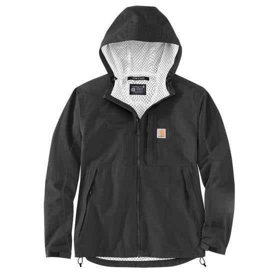 carhartt men's force fishing hook Carhartt Men's Storm Defender Relaxed Fit Lightweight Packable Jacket