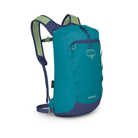 Osprey Daylite Cinch Backpack, Blue Spikemoss/Alkaline