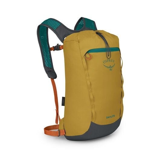Osprey Daylite Cinch Backpack, Tumbleweed Yellow/Tunnel Vision Osprey Daylite Cinch Backpack, Tumbleweed Yellow/Tunnel Vision