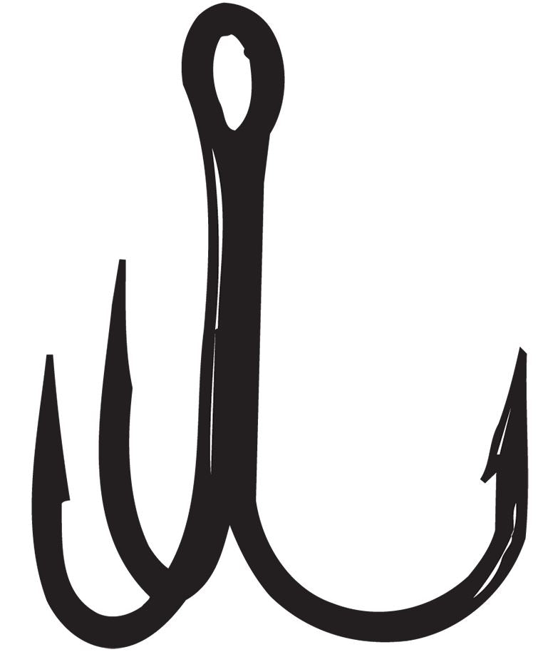 fighting fish hook 2X Strong Treble Hook