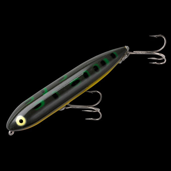 bass blow up on zara spook lure Heddon| Zara Spook Bullfrog