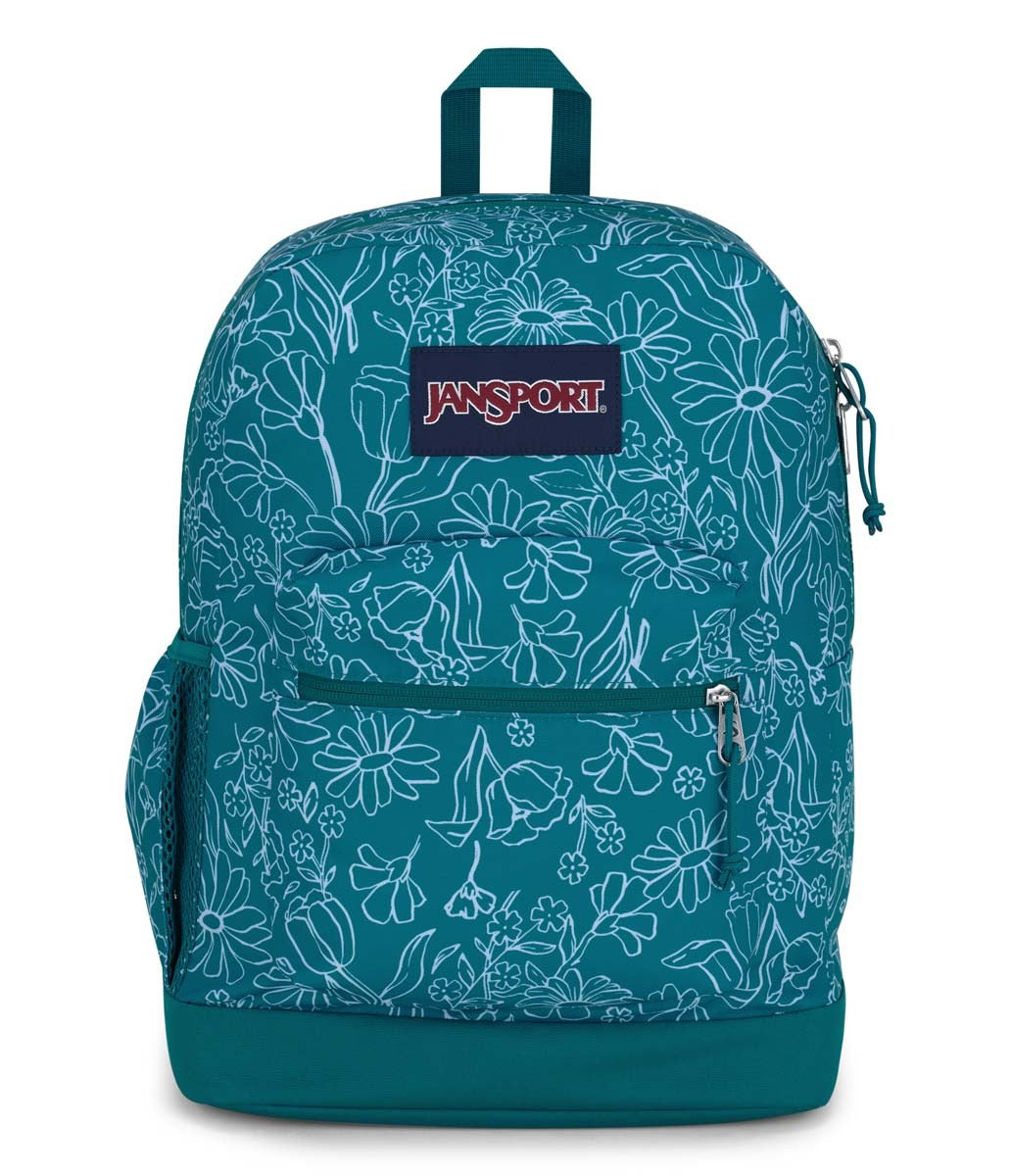 backpacks bright green jansport Cross Town Plus Backpack