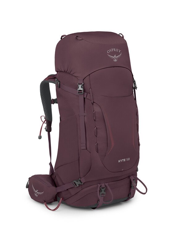 Osprey Women's Kyte 58 Backpack - Elderberry Purple