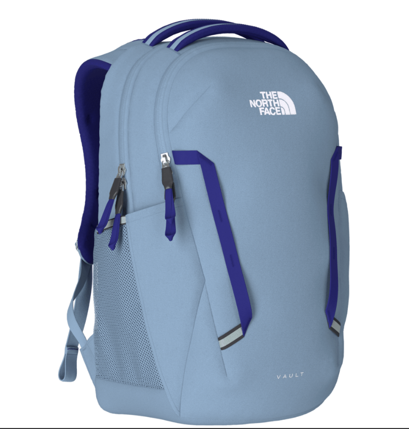 north face blue vault backpack Women's Vault Bag
