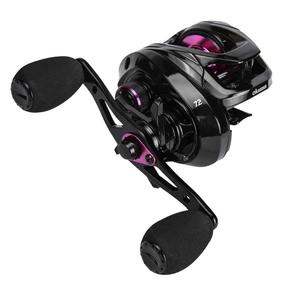 baitcasting reel purple KastKing Mg12 Elite Magnesium 7.5:1 / Left Handed high capacity reel with features perfectly suited for the rigors of big baits and big fish KastKing Kestrel SE Bait Finesse