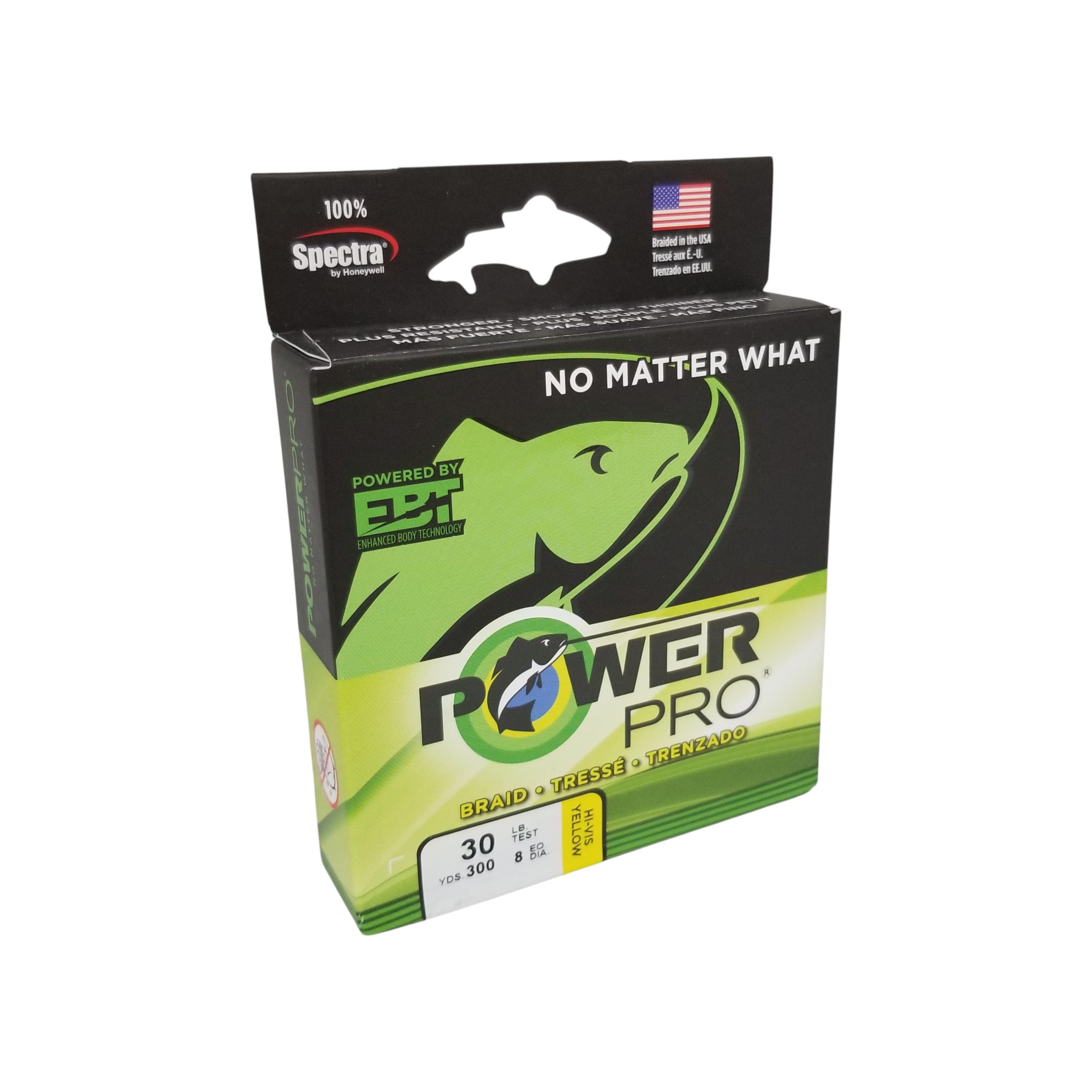 Power Pro Braided Line Hi Vis Yellow 30 lb. 300 Yards