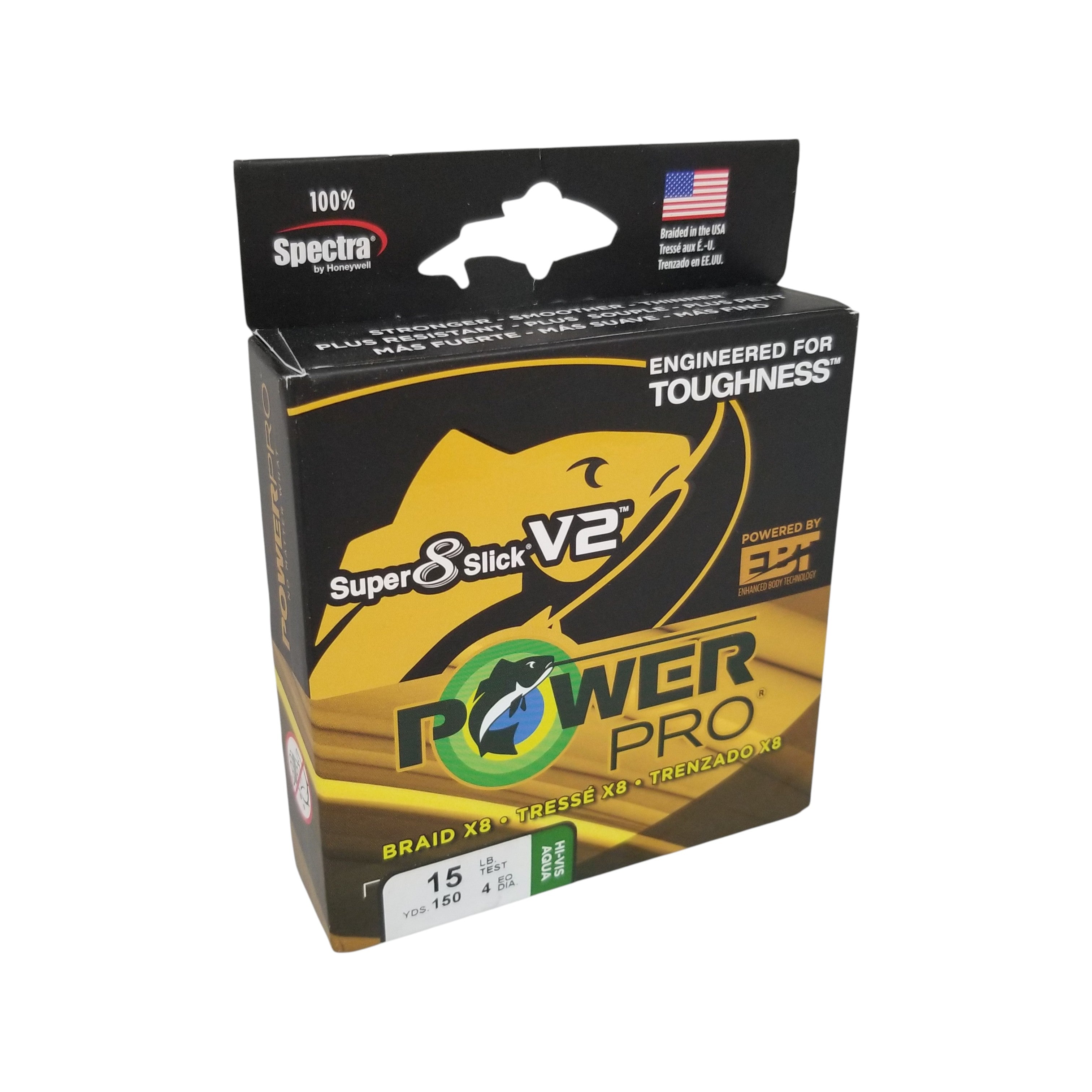 Super 8 Slick V2 Braided Fishing Line - 15 lb. (150 yds.)