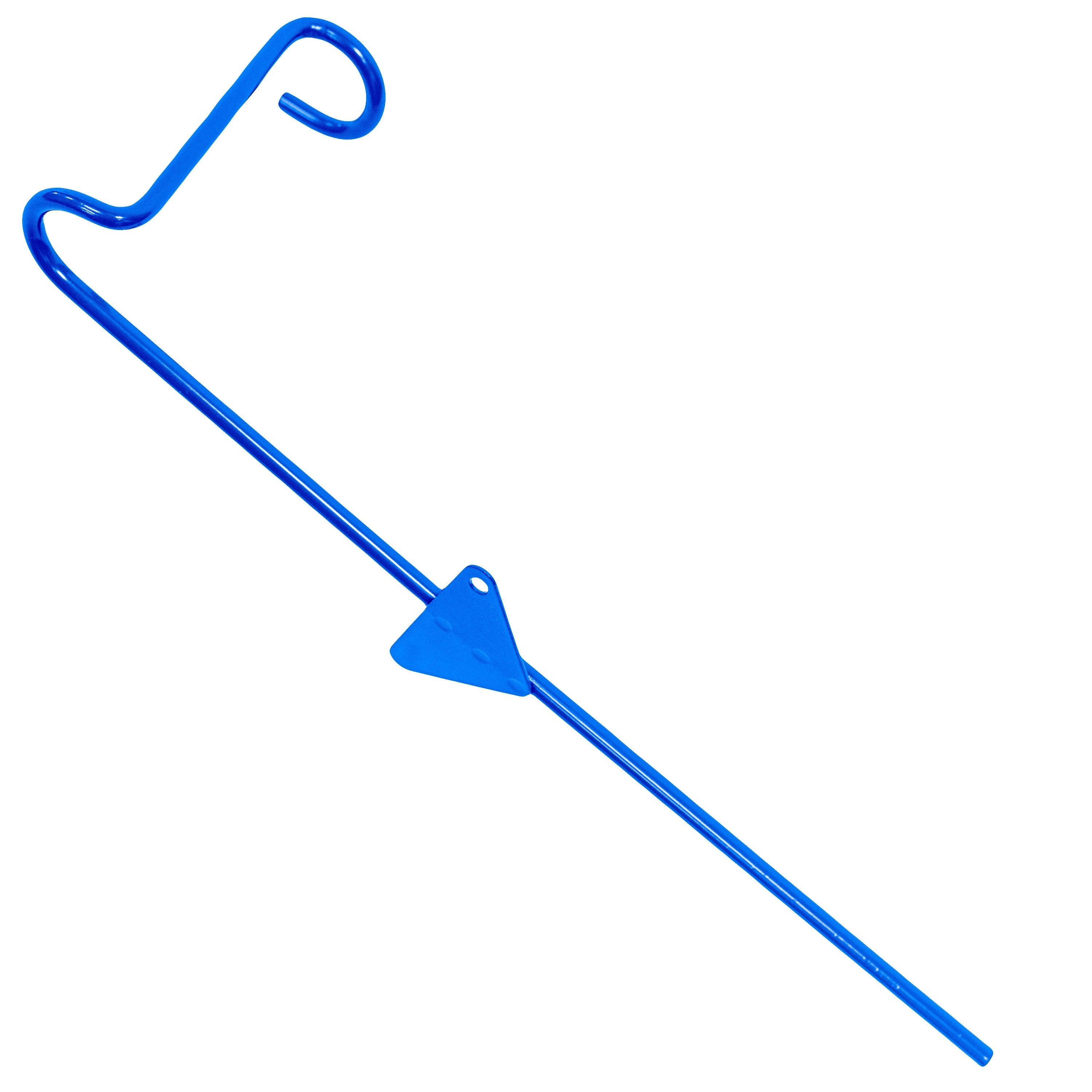 Pistol Grip Steel Rod Holder