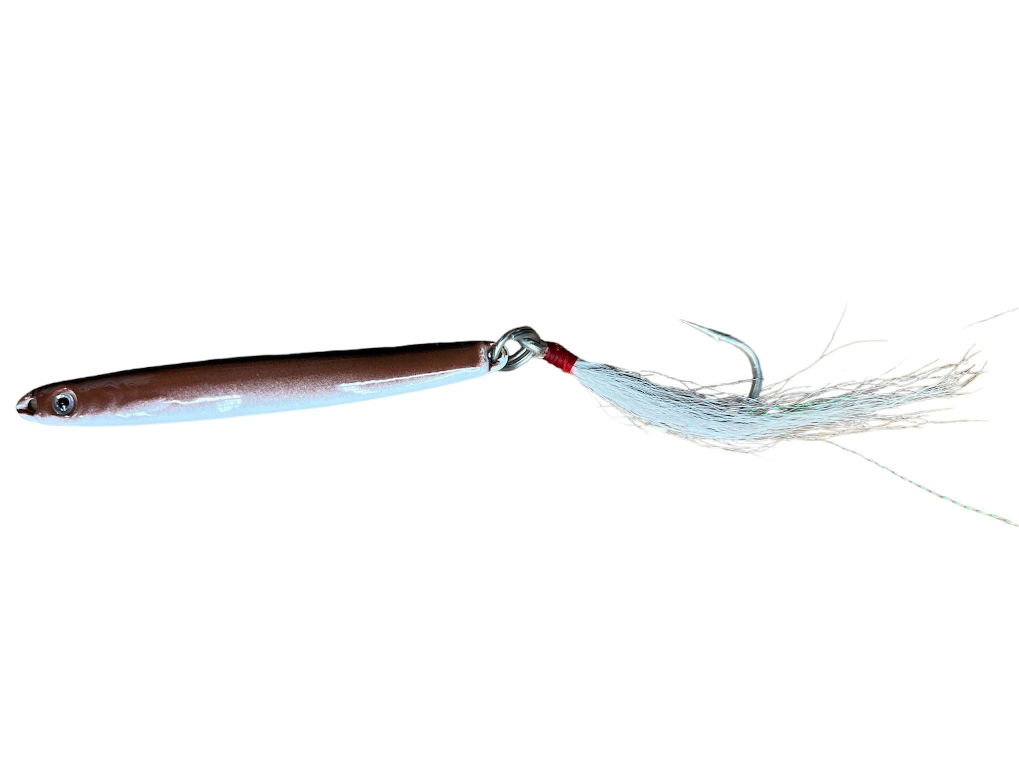eel fish lure Run Off Lures Swimming Sand Eel 1-1/2oz Natural