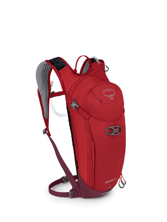 Osprey Men's Siskin 8 Hydration Pack, Ultimate Red