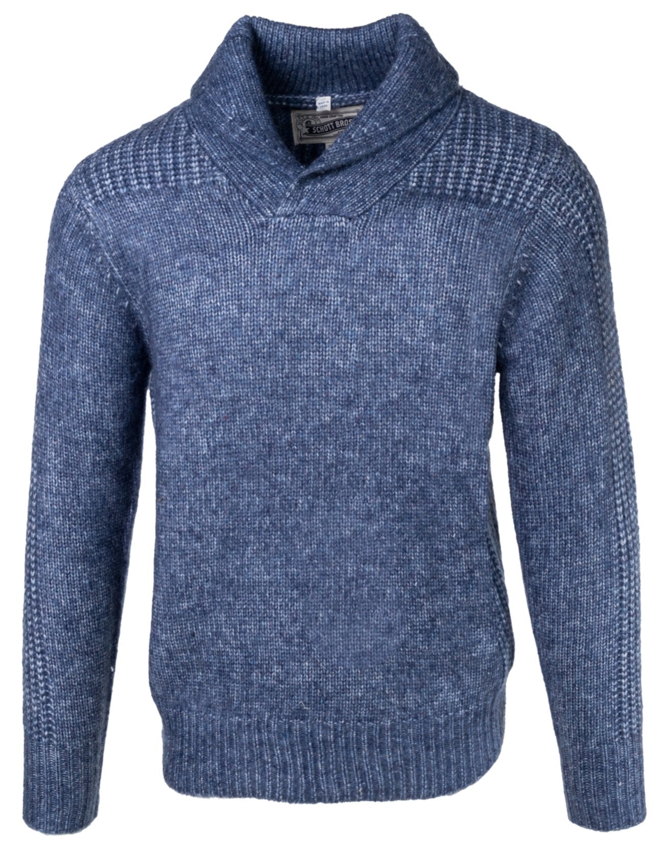 Lapel Collar Wool-Blend Sweater main image 0