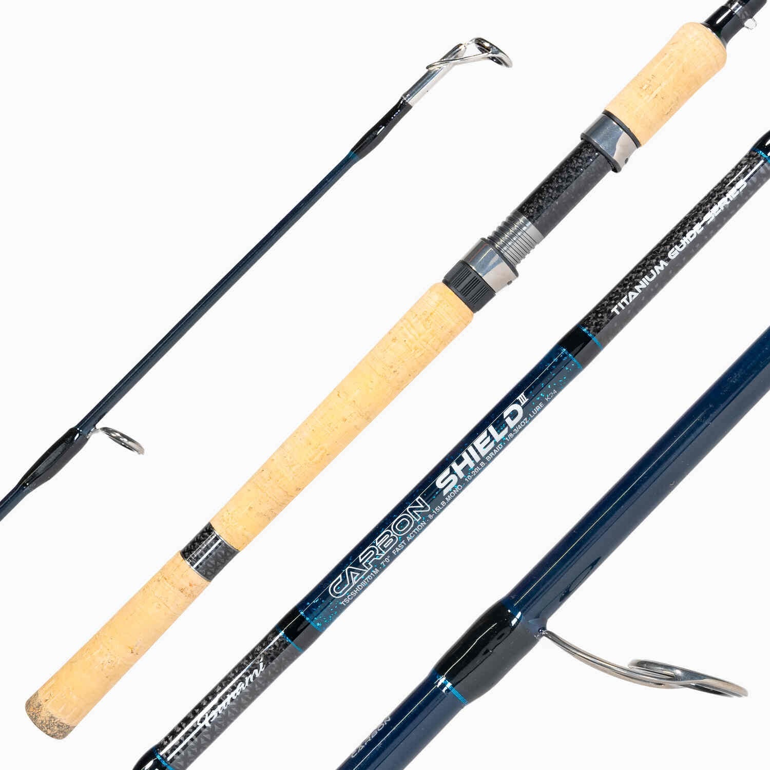 medium heavy spinning rod shimano Carbon Shield III 7'0" Medium Heavy Spinning Rod