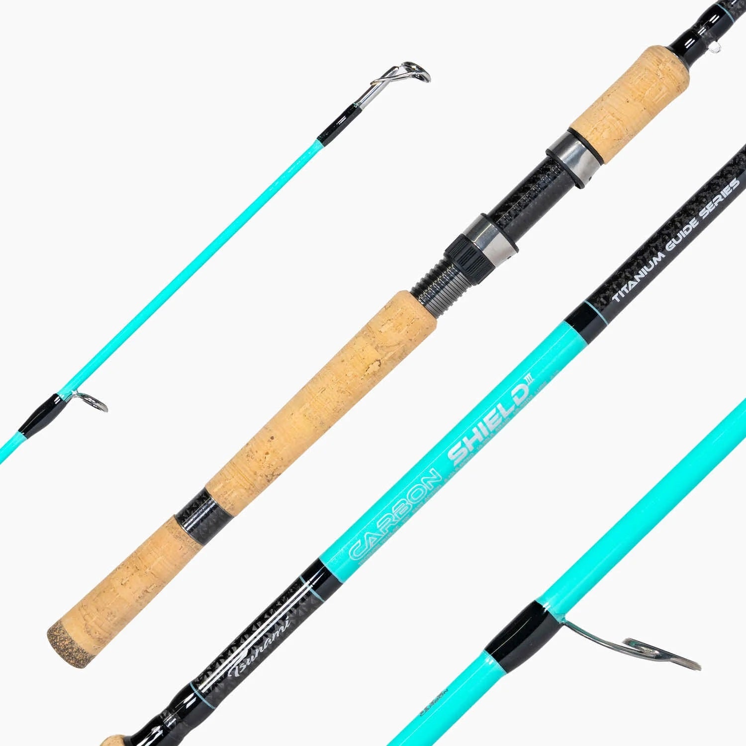 spinning rod tsunami surf rods Airwave Elite Light Saltwater Striper 2pc Extra Long thick walled ferrules on the 70/ 30 split 2 piece models ensure one piece rod performance and strength while allowing for the portability of 2 piece 50/ 50 style surf rods. Tsunami TSSTXIISS1072MH SaltX II Surf