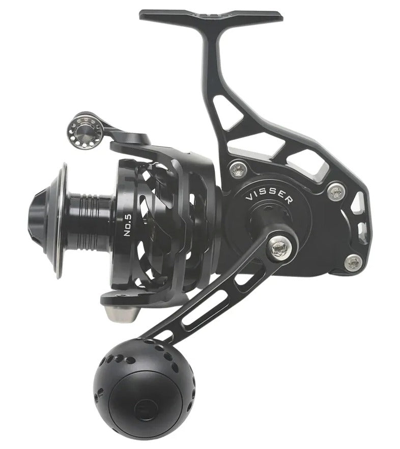 fish master spinning reel Visser Piermaster Series Spinning Reels PM 5 / Gold