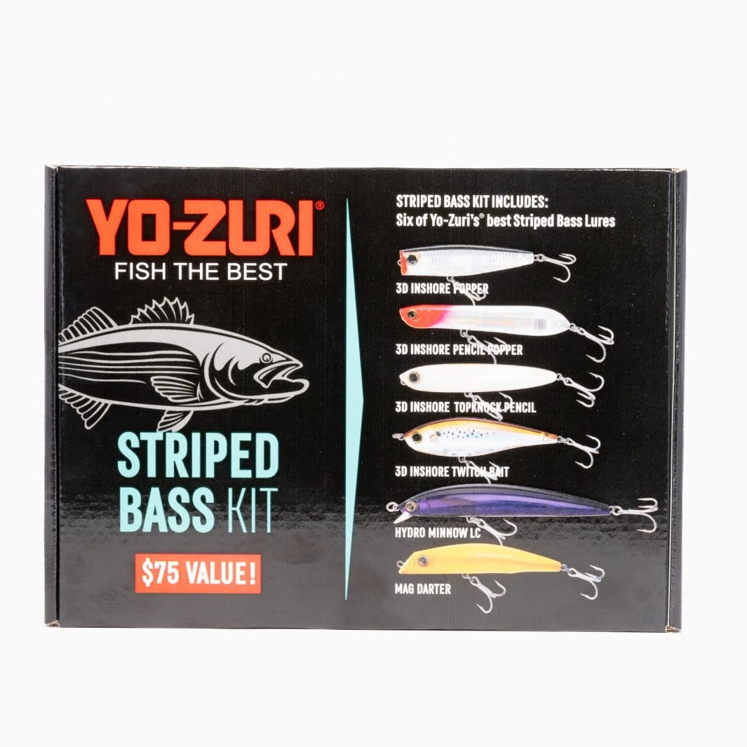best casting lures for striped bass Striped Bass Kit