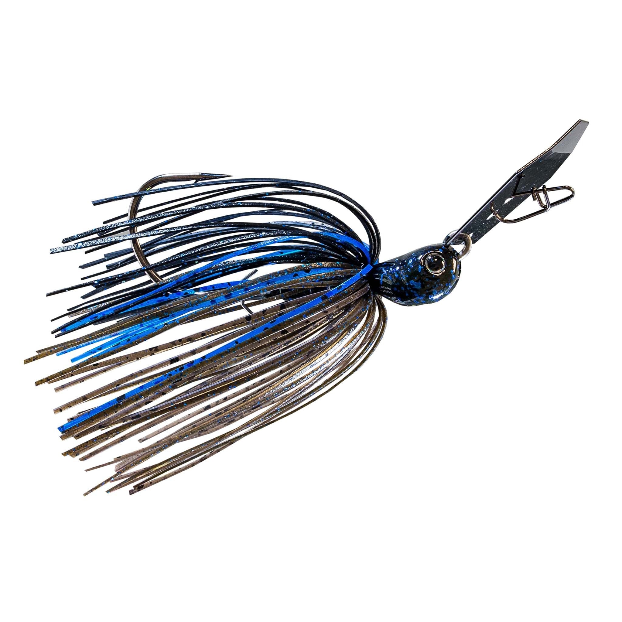 chatterbait fishing lure Z Man Chatterbait Jack Hammer Bruised Green Pumpkin / 3/8oz