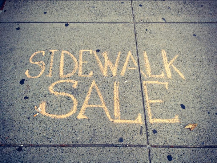 THE Annual Sidewalk Sale