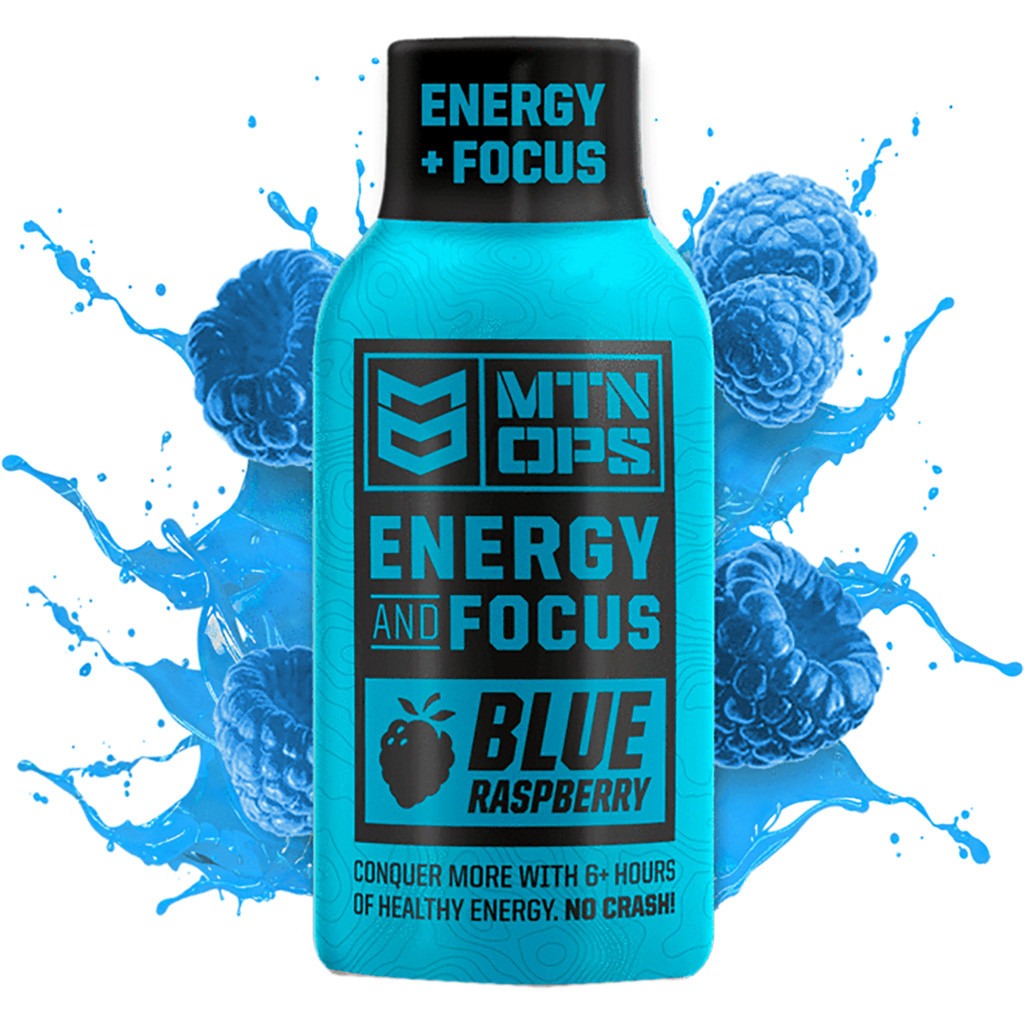 Fusion Energy Blue Raspberry Blue Raspberry Energy Shot