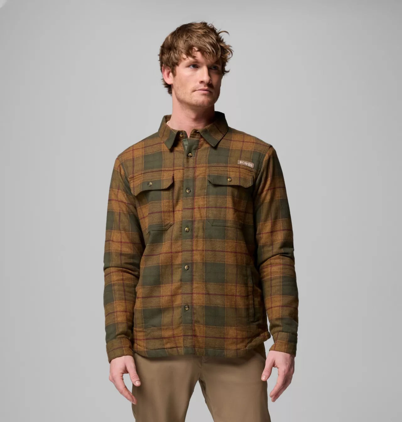 Men's Saddle Point Warm Lined Flannel