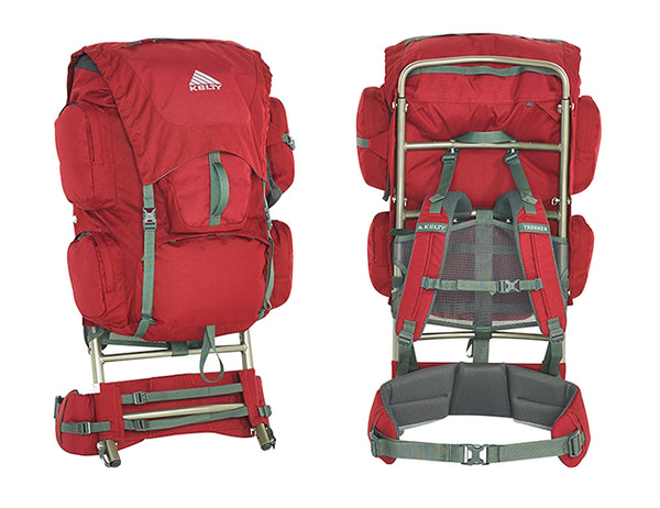 amazon.com kelty trekker 65 backpack garnet red sports amazon.com Trekker 65 External Frame Backpack