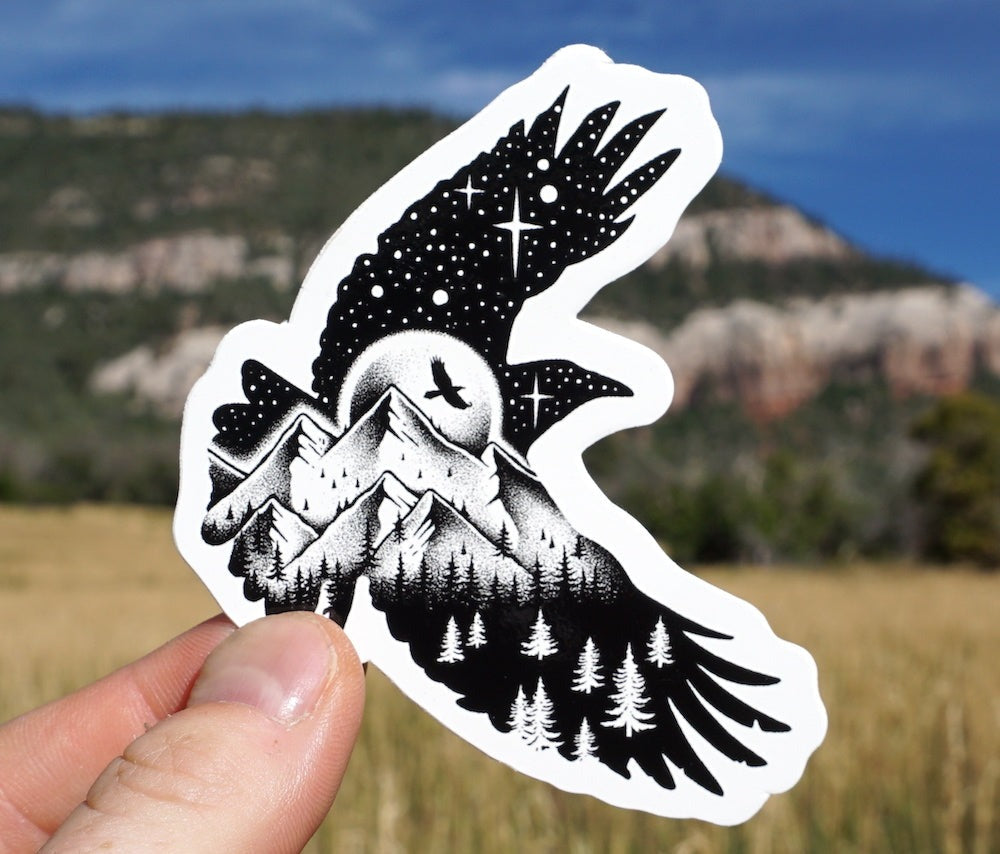 Fly High Bird Sticker