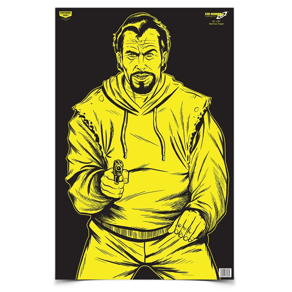 Eze-Scorer 23 x 35 Bad Guy Target (5pk)