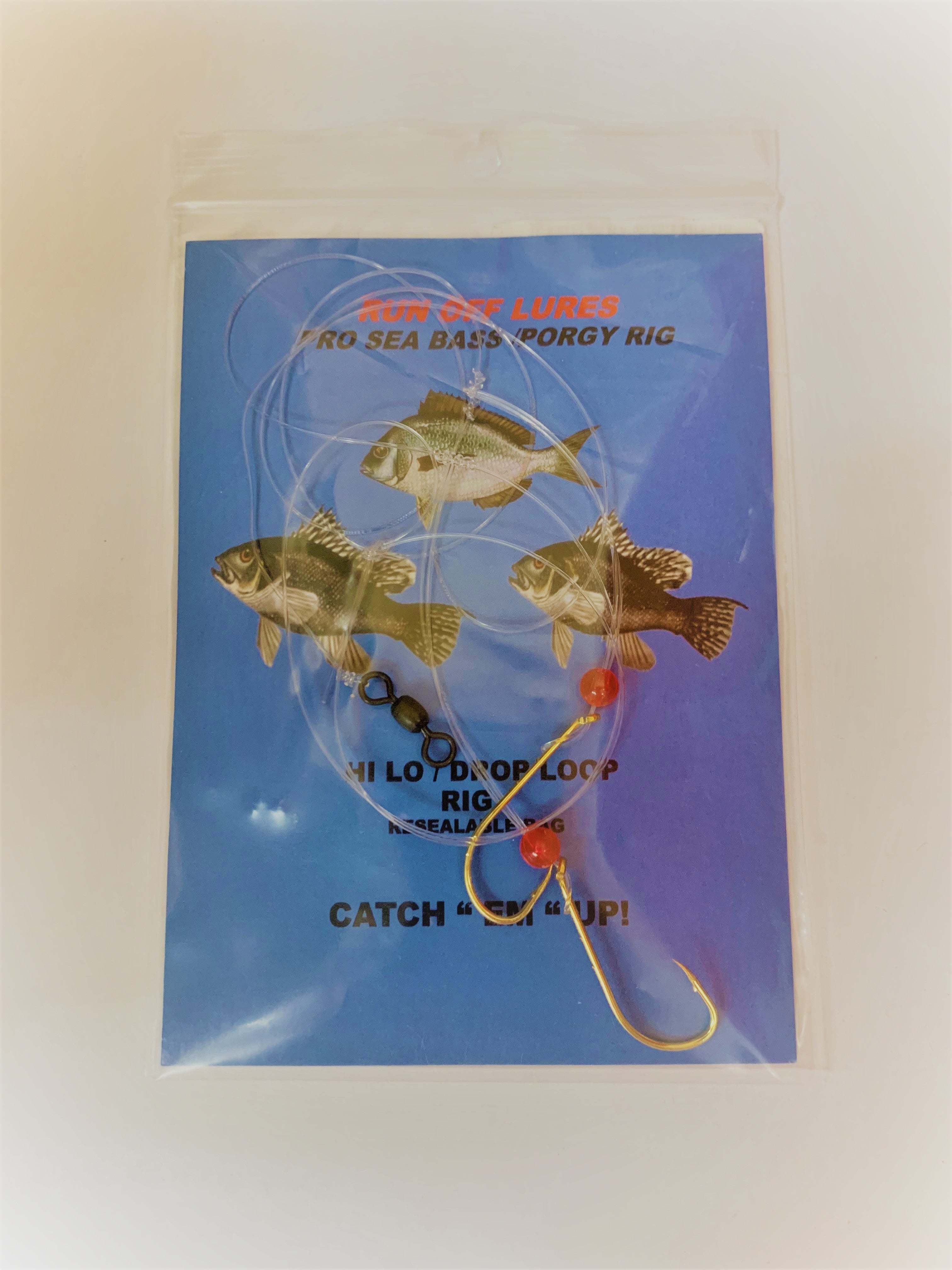 Scup Fishing Rigs Pro Sea Bass/Porgy Hi-Lo Rig