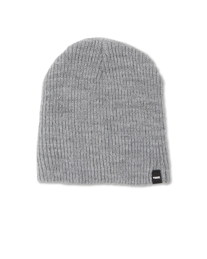 VUORI - Grey Manchester Beanie Cashmere & Wool Blend - Unisex Vuori | Accessories | Vuori Womens Manchester Beanie Grey  main image 2