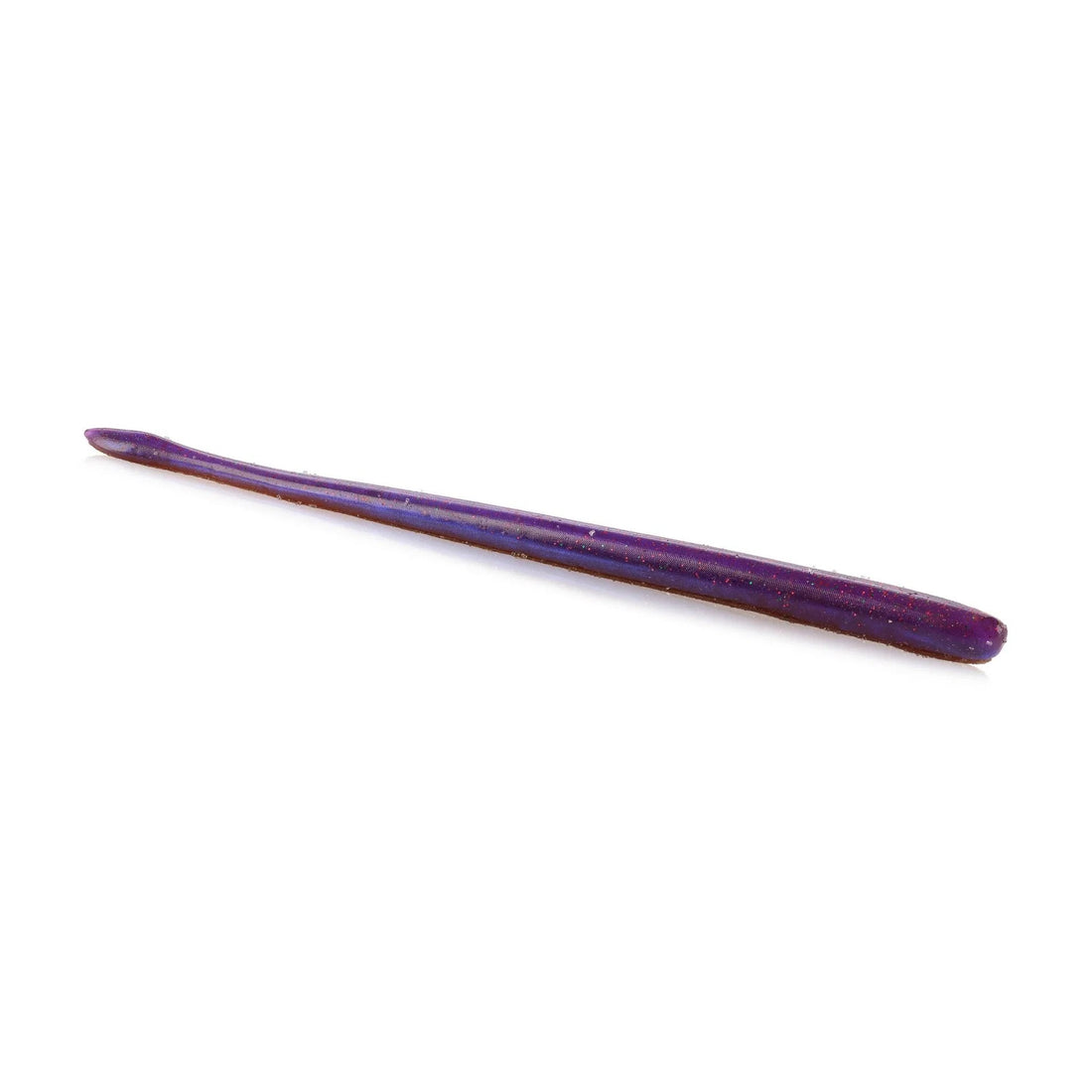 A 6 inch Berkley Lab Series Finesse Worm that is purple.