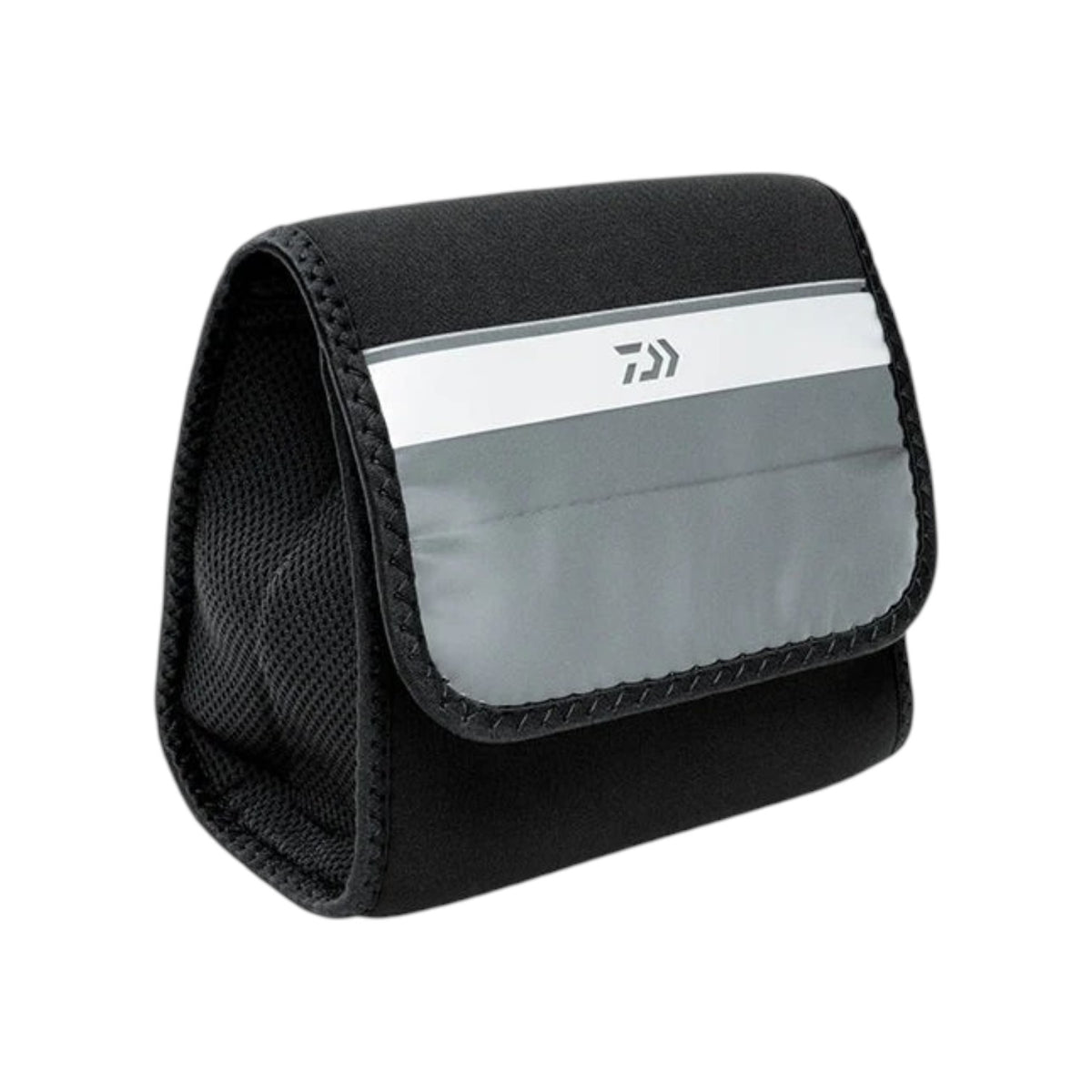 A large Daiwa Neoprene Spinning Reel Cover.