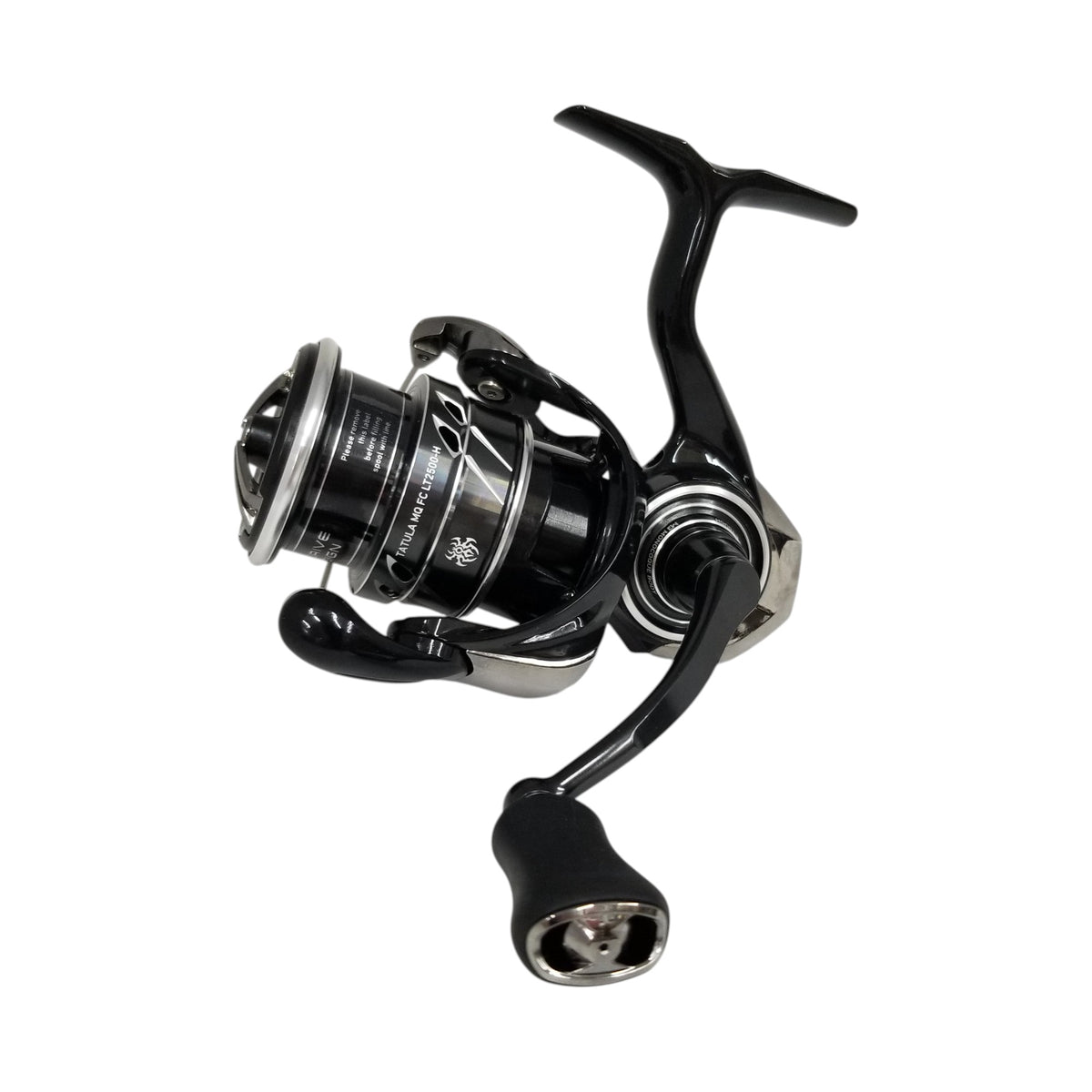 A Daiwa Tatula MQ FC LT 2500-H Spinning Reel.