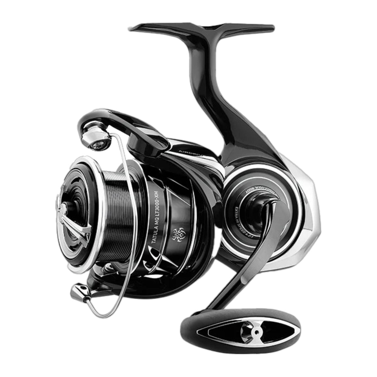 A Daiwa Tatula MQ LT 3000-XH Spinning Reel.
