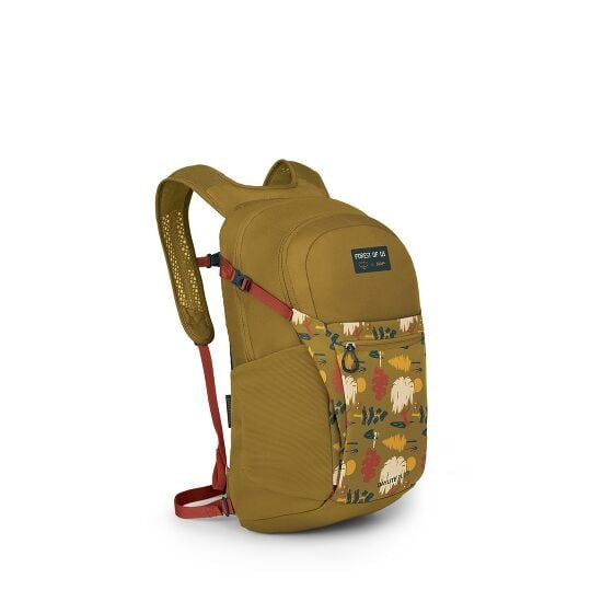 osprey daylite evergreen Commuter Backpack in organization and a key clip Daylite Plus Backpack-Limited Edition
