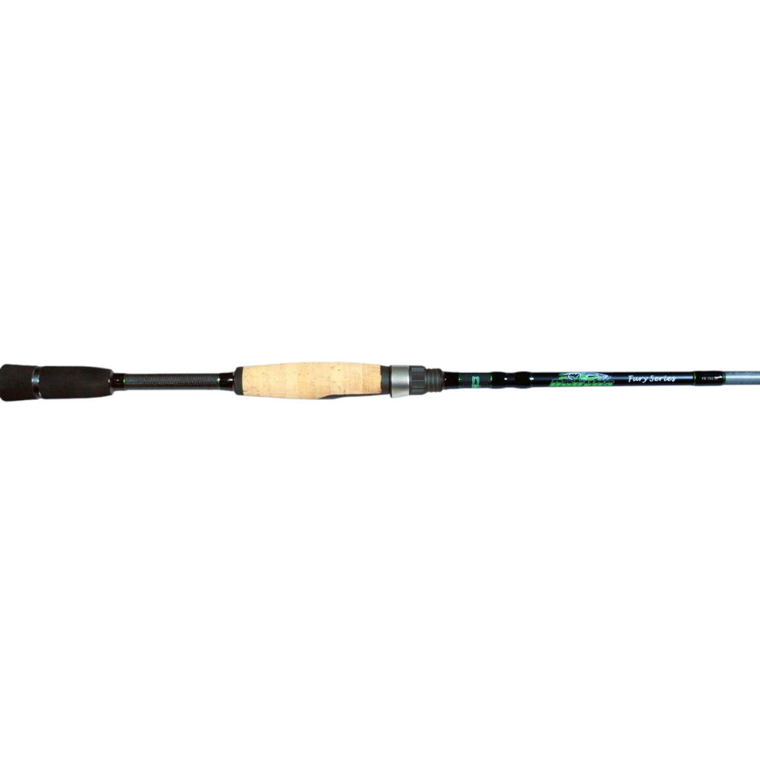 A Dobyns Rods DOB-FR703SF Fury Spinning Rod.