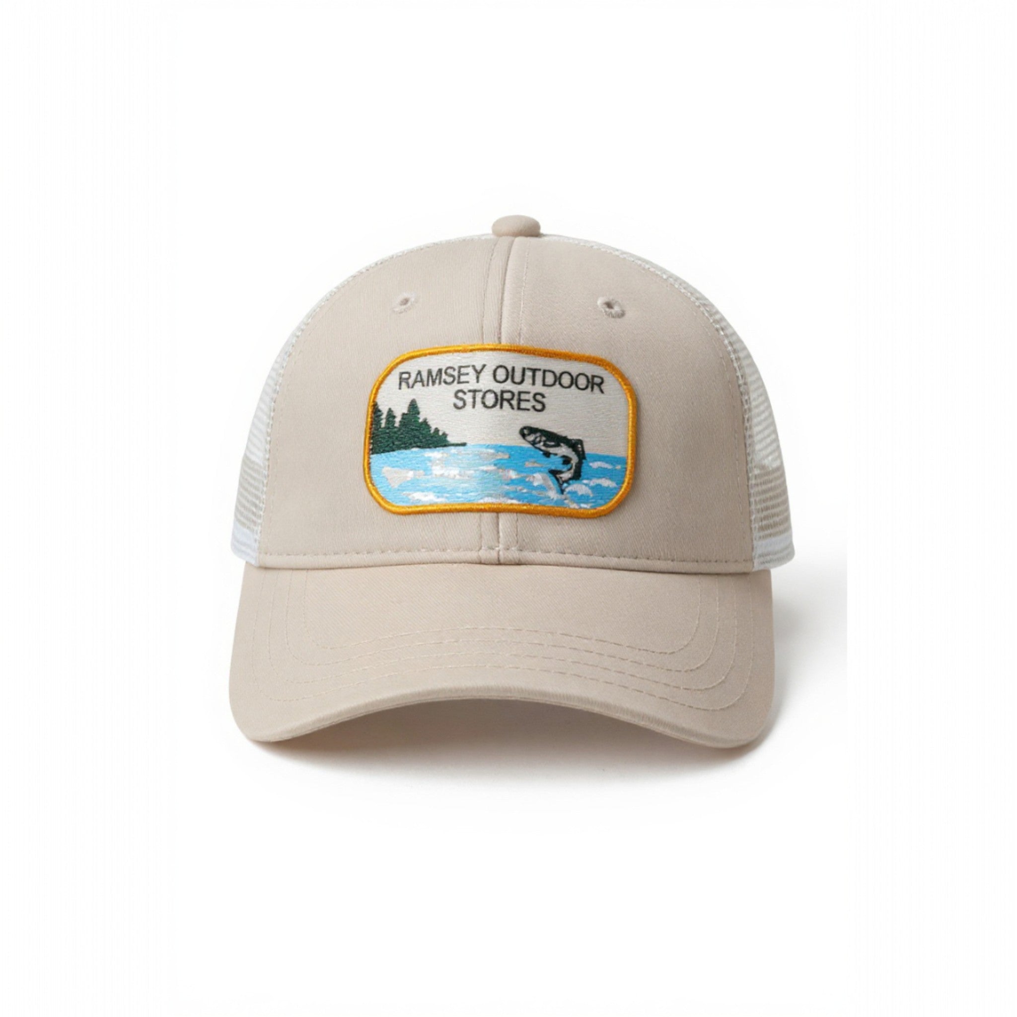 Ramsey Fish Jump Patch Trucker Hat